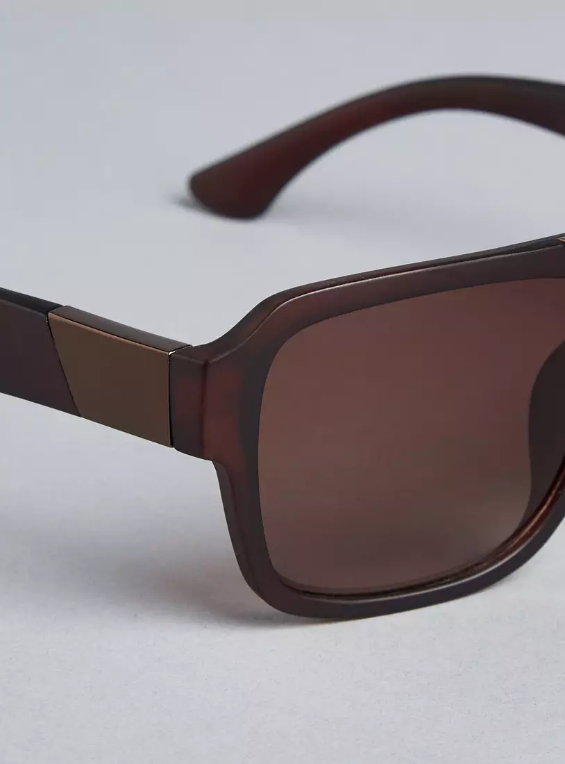 Tinted Full Rim Sunglasses-3