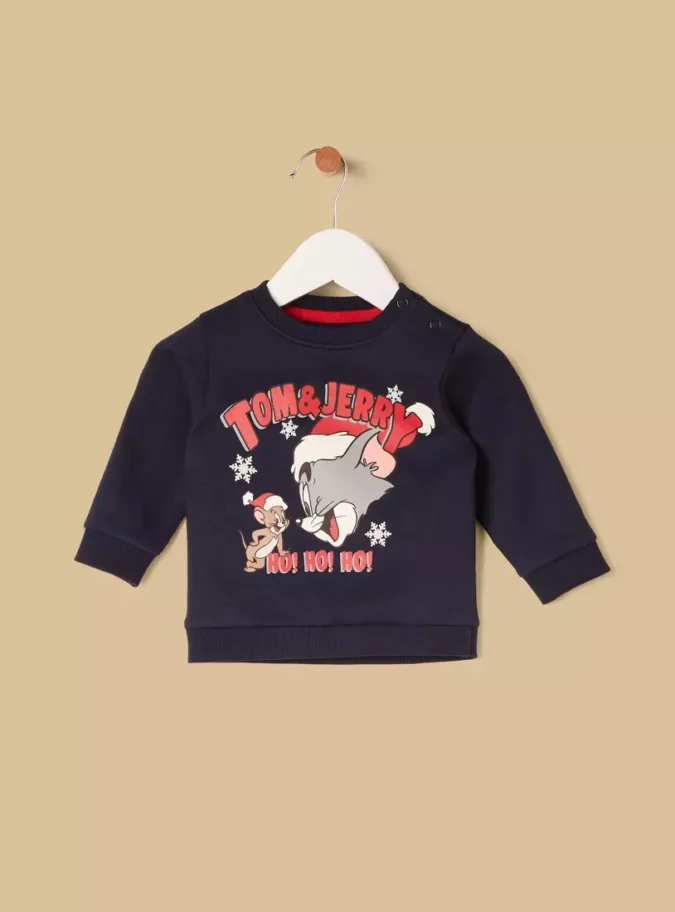 Tom and Jerry Print Sweatshirt-1