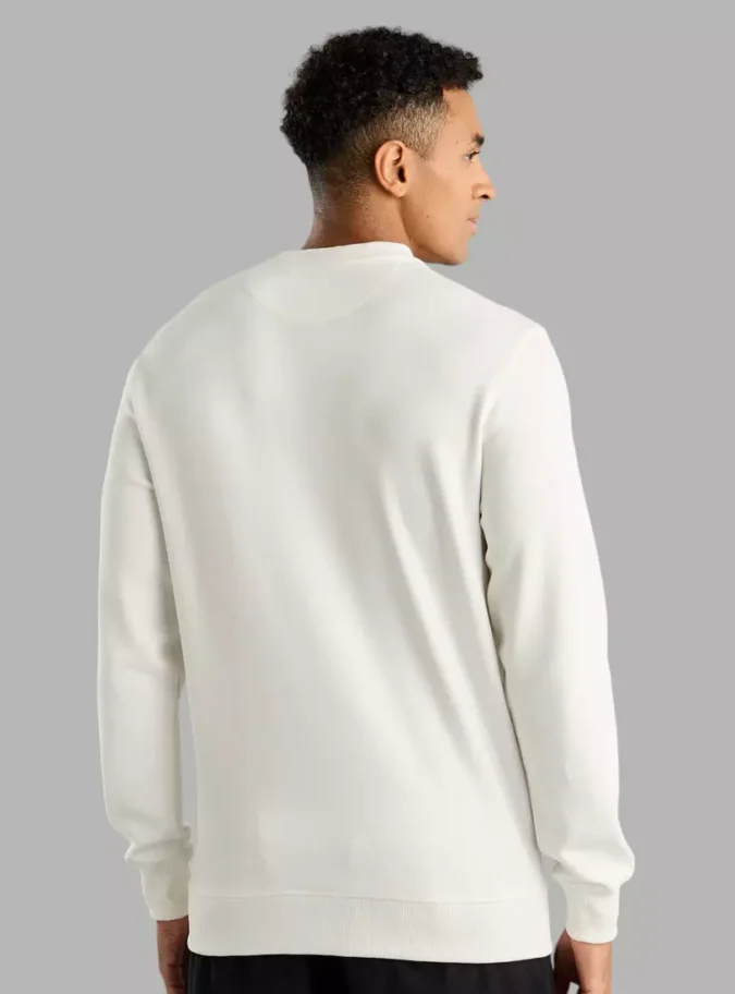 Typographic Print Sweatshirt2