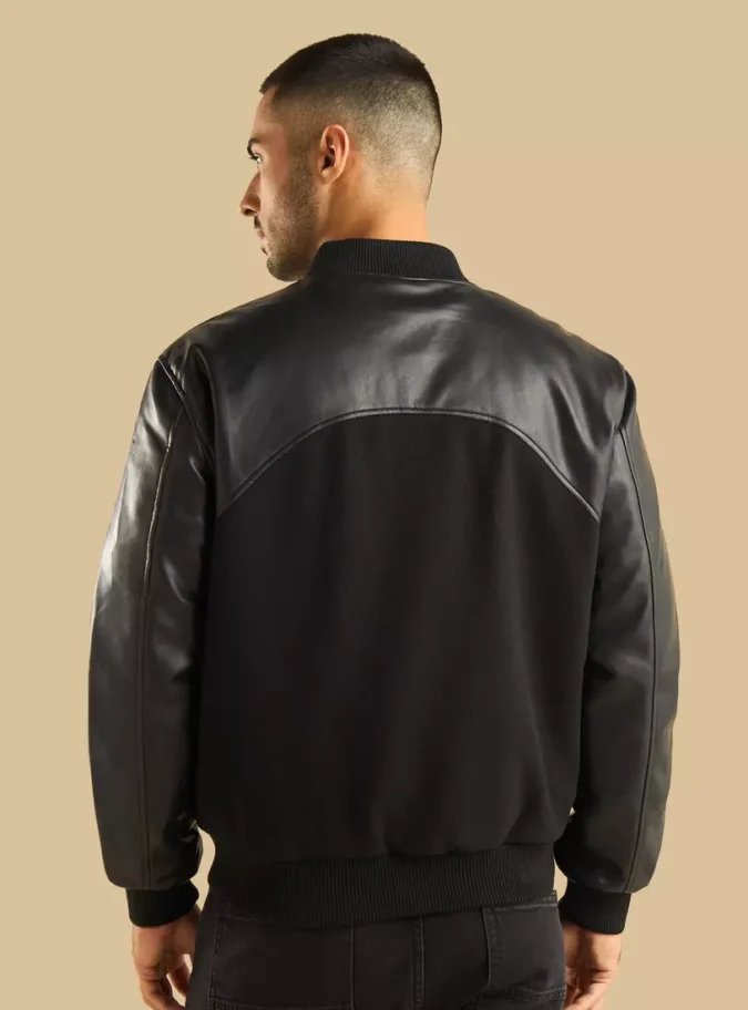 Varsity Patch Bomber Jacket-2