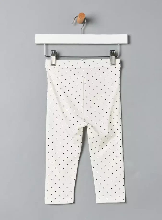 All-Over Polka Dot Print Better Cotton Leggings2