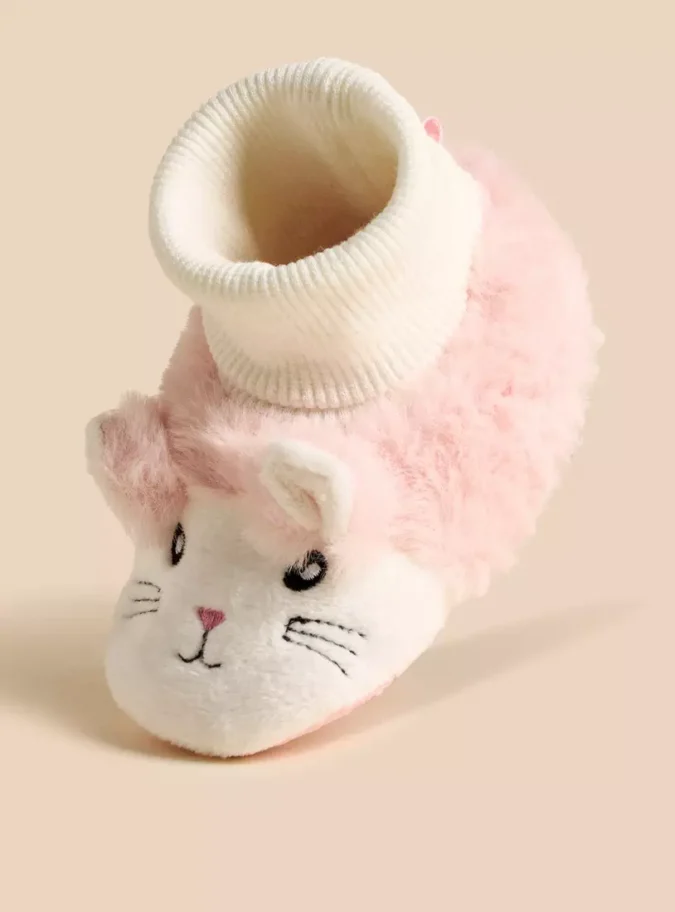 Animal Embroidered Booties-1