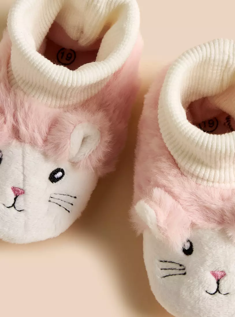 Animal Embroidered Booties-2