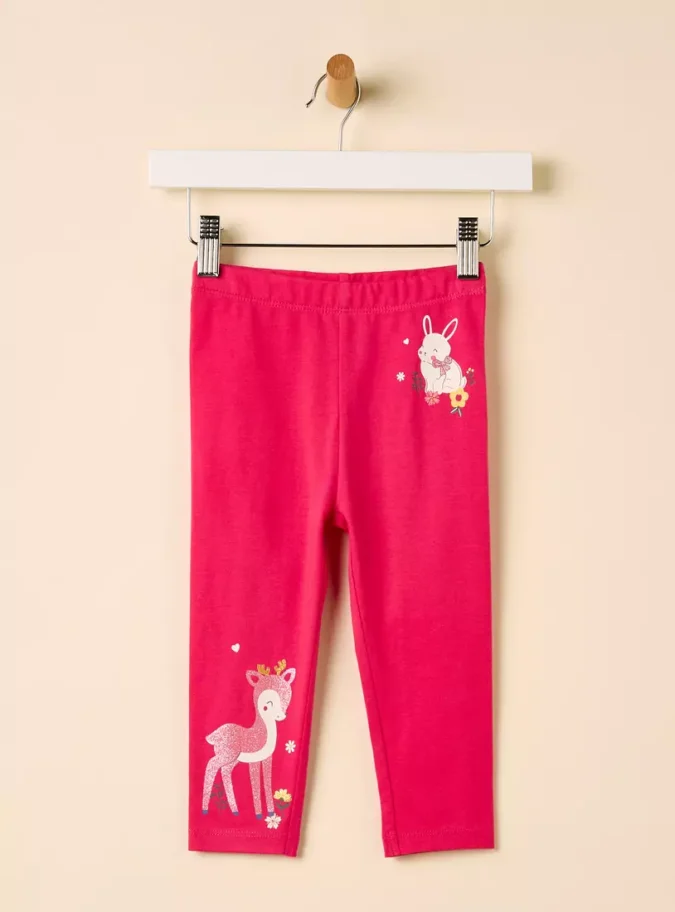 Animal Print Leggings-1