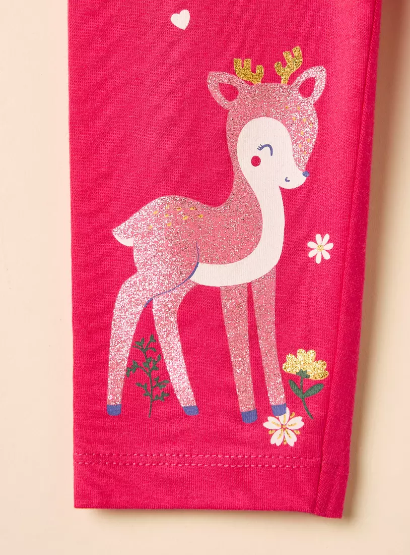 Animal Print Leggings-4