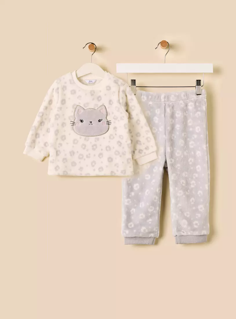 Animal Print Pyjama Set-2