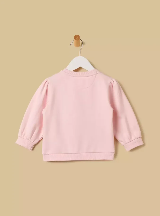 Applique Accent Sweatshirt-2