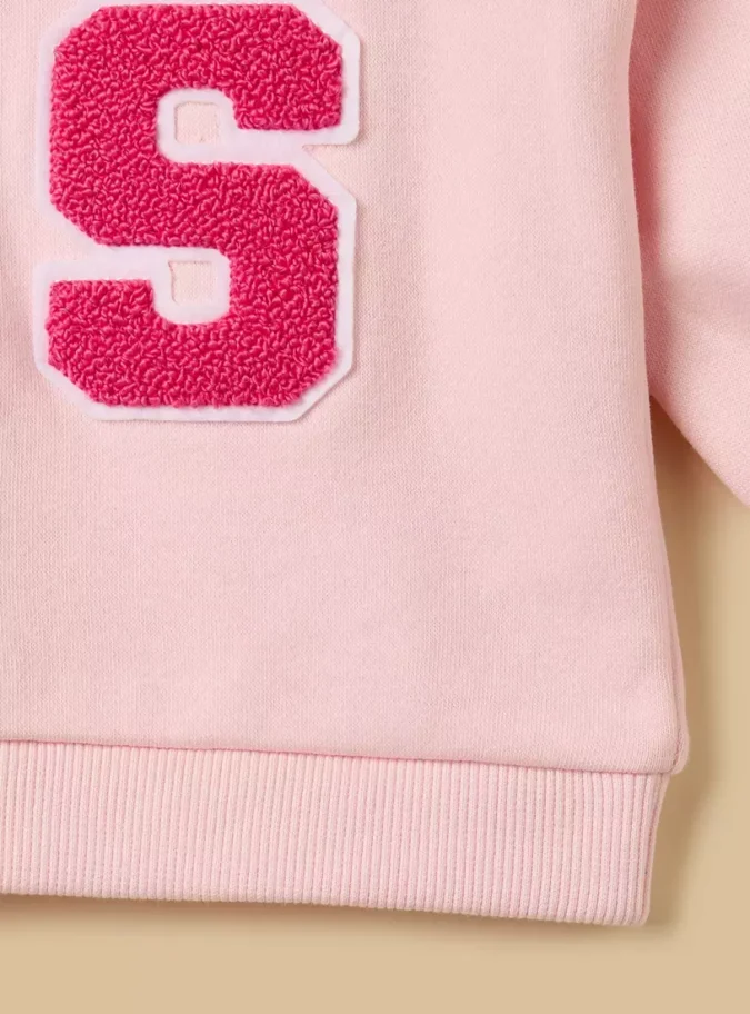 Applique Accent Sweatshirt-4