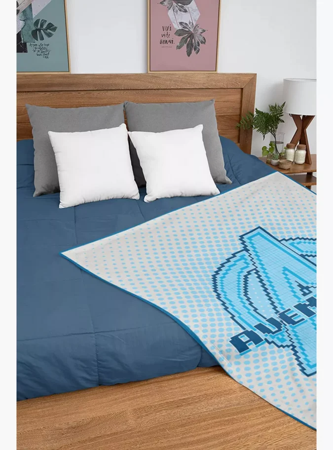 Avengers Print Flannel Blanket - 160x220 cms-3