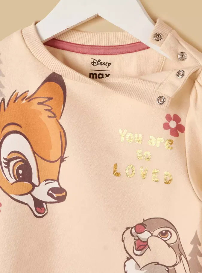 Bambi Print Sweatshirt-3