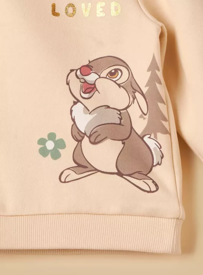 Bambi Print Sweatshirt-4