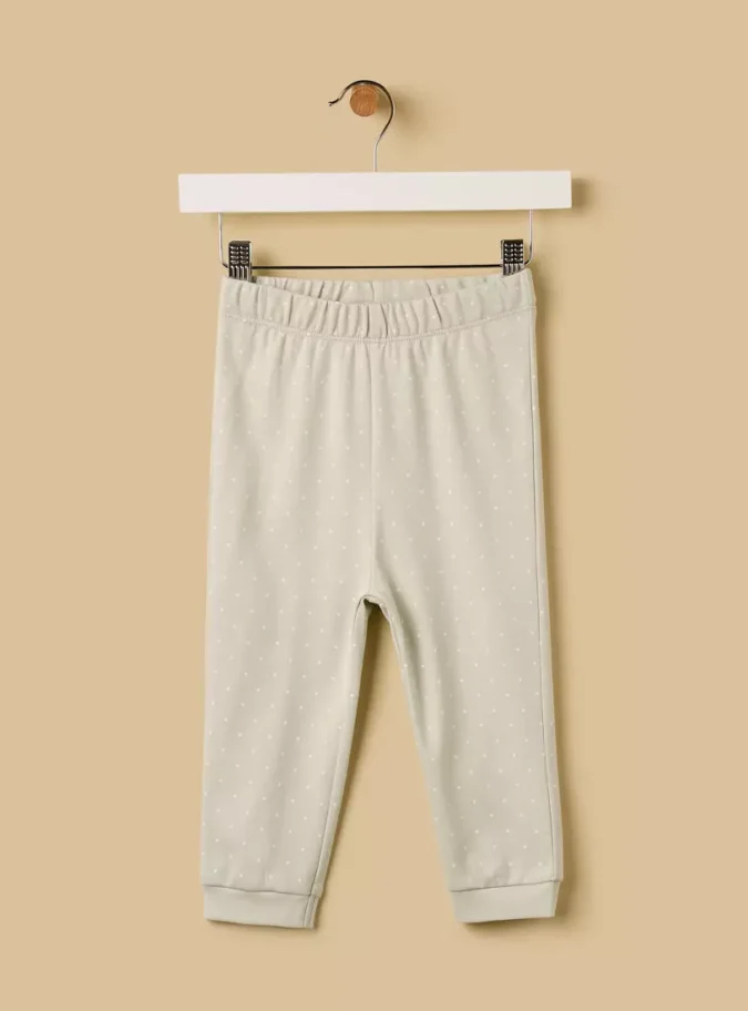 Bunny Print Cotton Pyjama Set-3