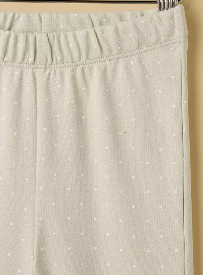 Bunny Print Cotton Pyjama Set-4