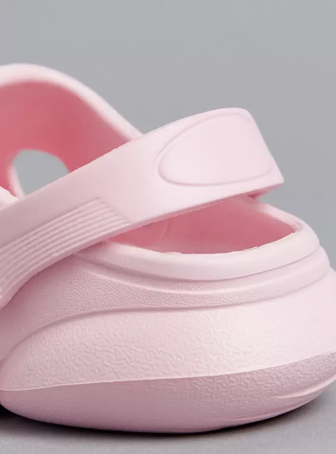 Cutout Detail Clogs with Backstrap-4