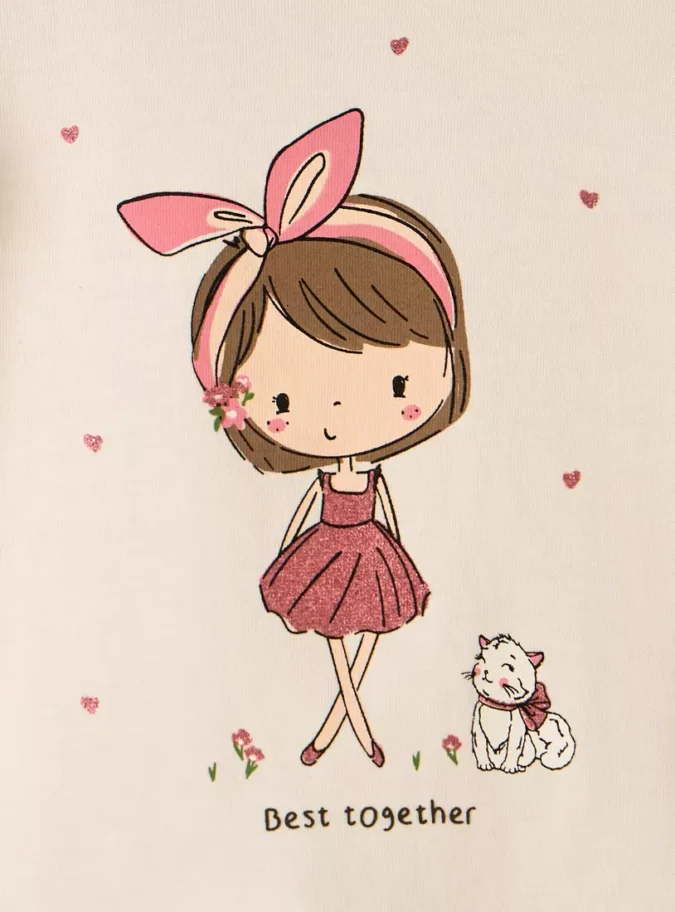 Fairy Print T-shirt-4