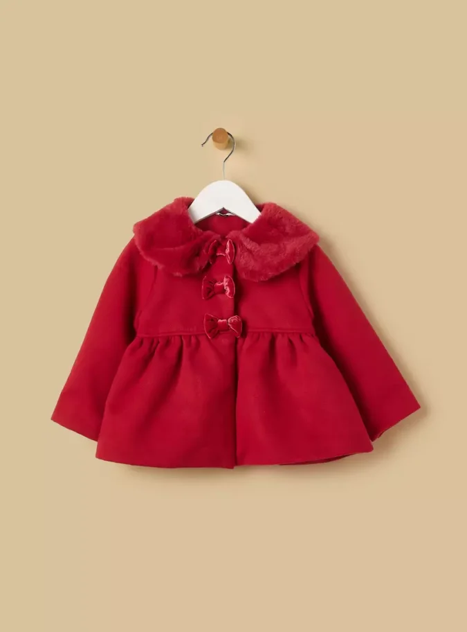 Fur Collared Princess Coat-1