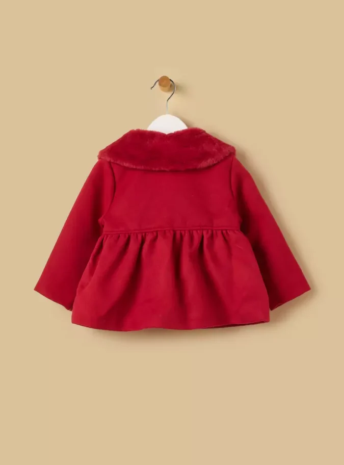 Fur Collared Princess Coat-2