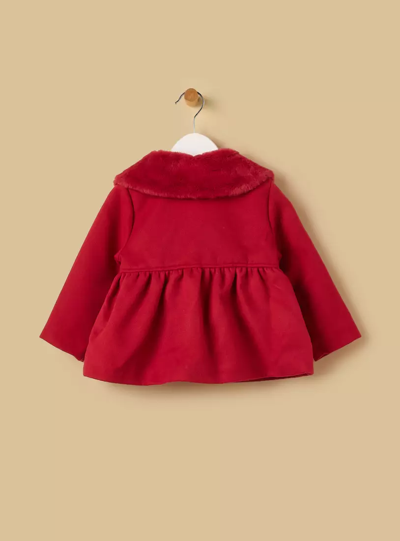 Fur Collared Princess Coat-2