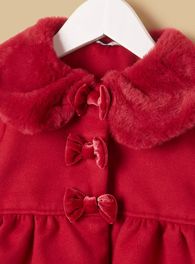 Fur Collared Princess Coat-3