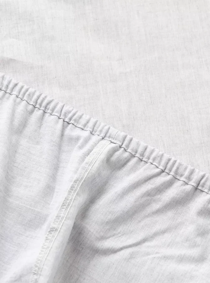 Giggles Sheep Applique Fitted Sheet - 70x130x20 cms-4