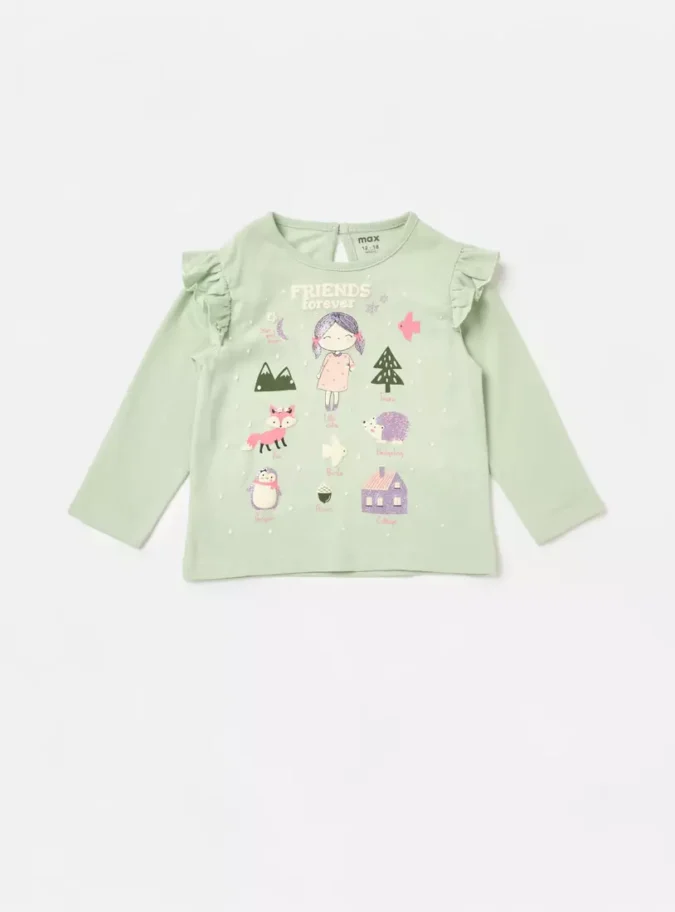 Graphic Print T-shirt-1