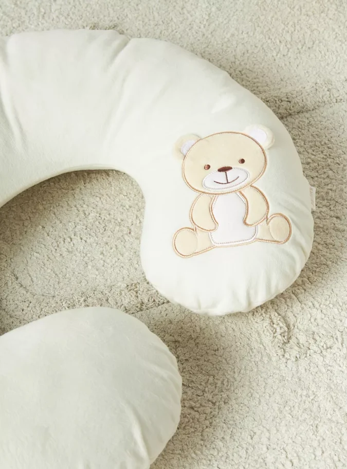 Juniors Applique Detail Nursing Pillow-3