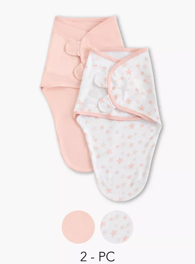 Juniors Assorted Swaddle Wrap - Set of 2-1