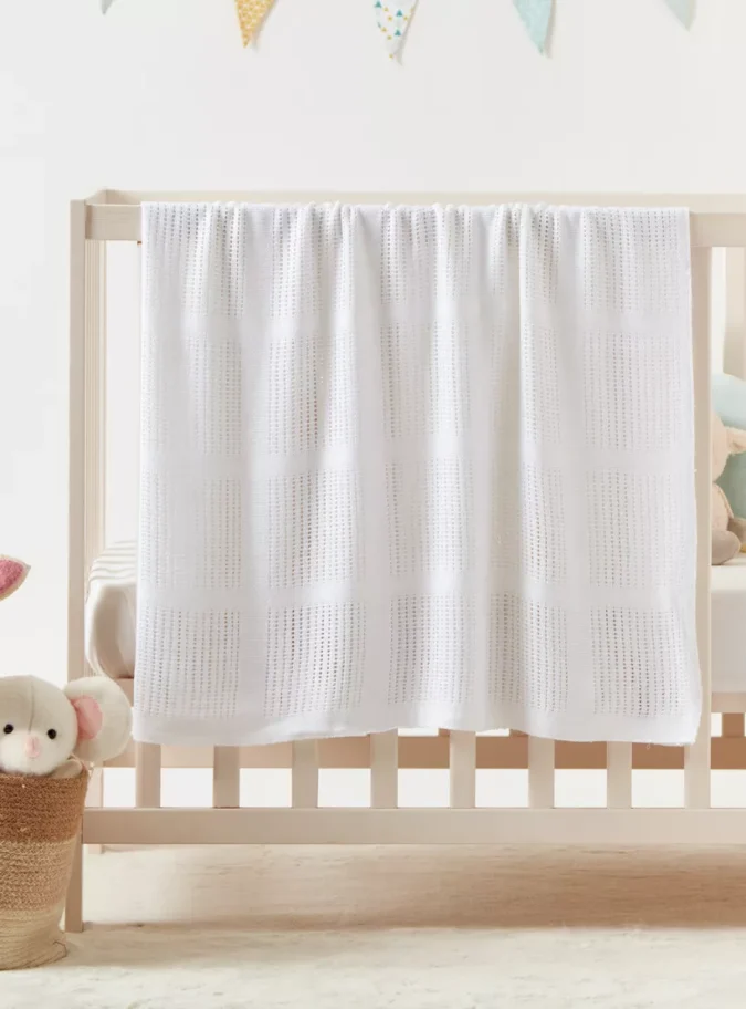 Juniors Bamboo Oversized Cellular Blanket - 120x140 cms-1