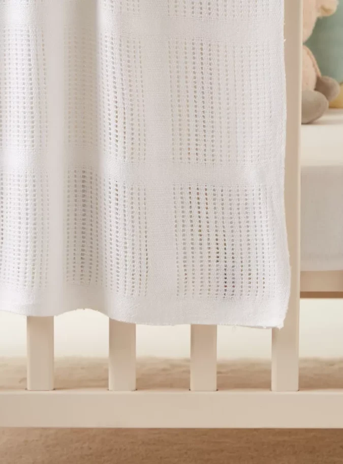 Juniors Bamboo Oversized Cellular Blanket - 120x140 cms-3