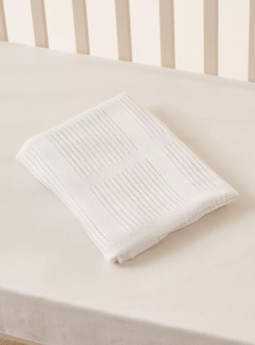 Juniors Bamboo Oversized Cellular Blanket - 120x140 cms-4