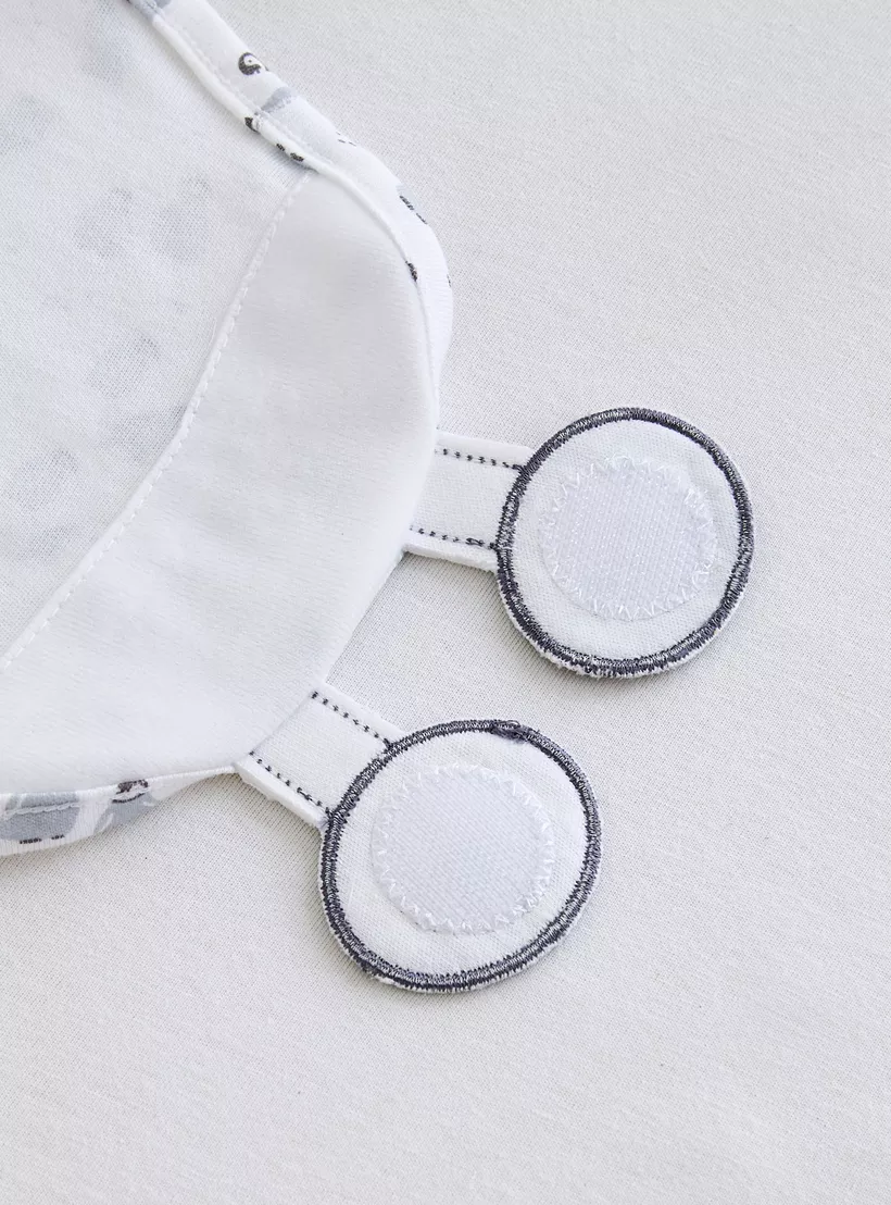 Juniors Penguin Print Swaddle Wrap-3