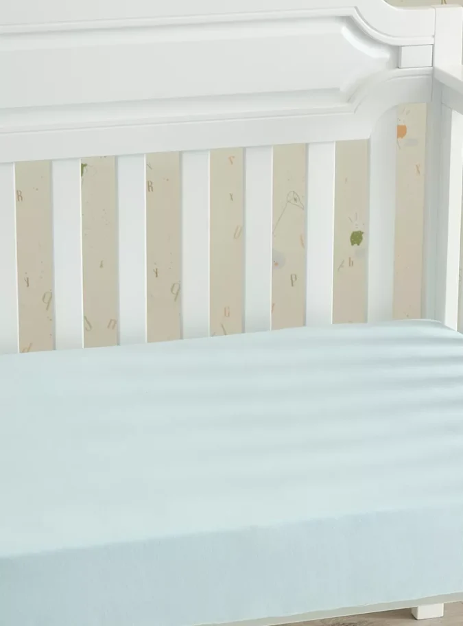 Juniors Solid Fitted Sheet - 70x130x20 cm-3