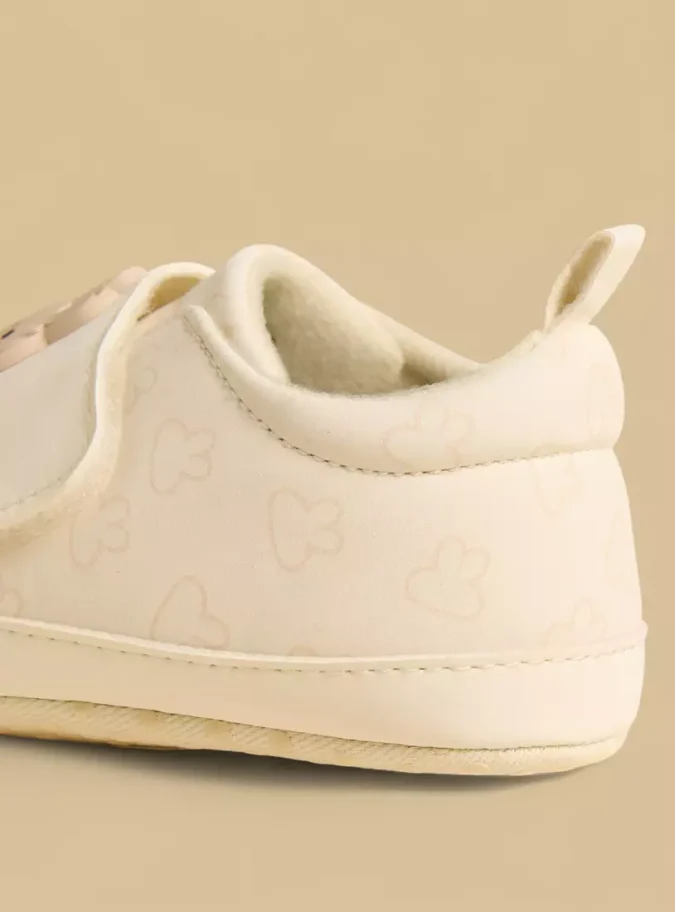 Miffy Applique Booties with Hook and Loop Closure-4