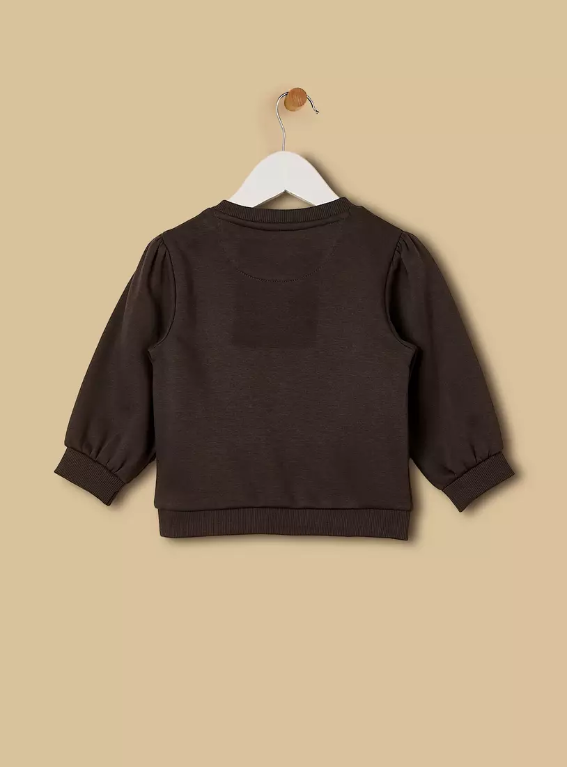 Minnie Mouse Print Sweatshirt-2