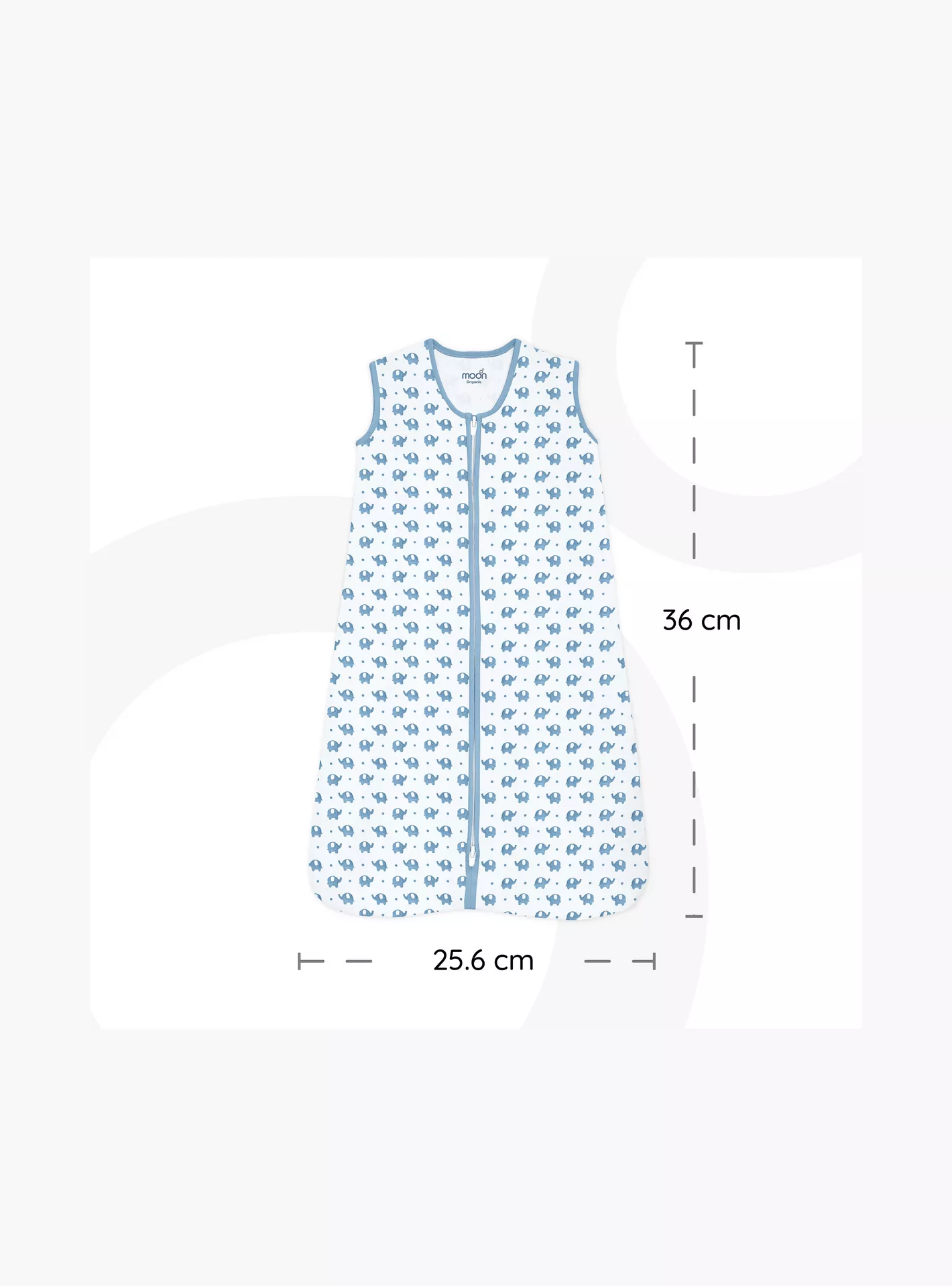 Moon Organic Sleepsack with Zip Closure - Set of 2-4