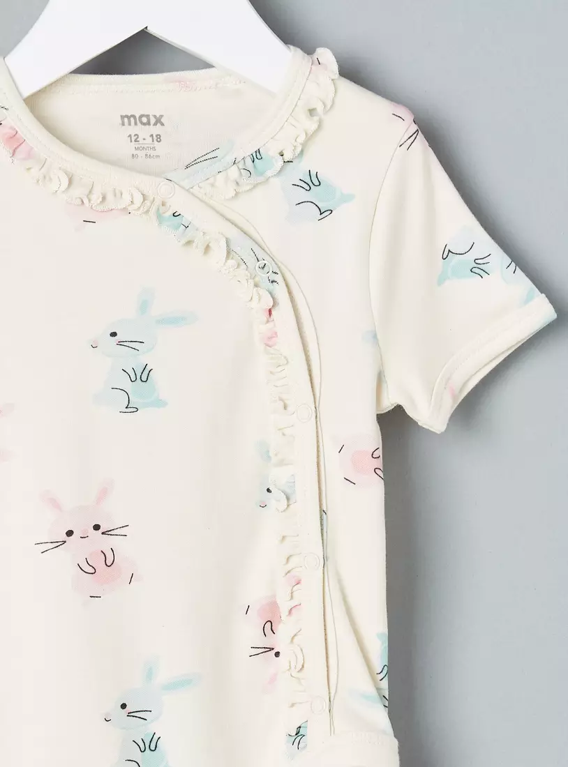 Pack of 2 - Assorted Cotton Bodysuit-3