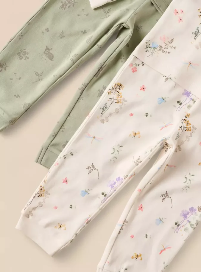 Pack of 2 - Botanical Print T-shirts and Pyjamas-4