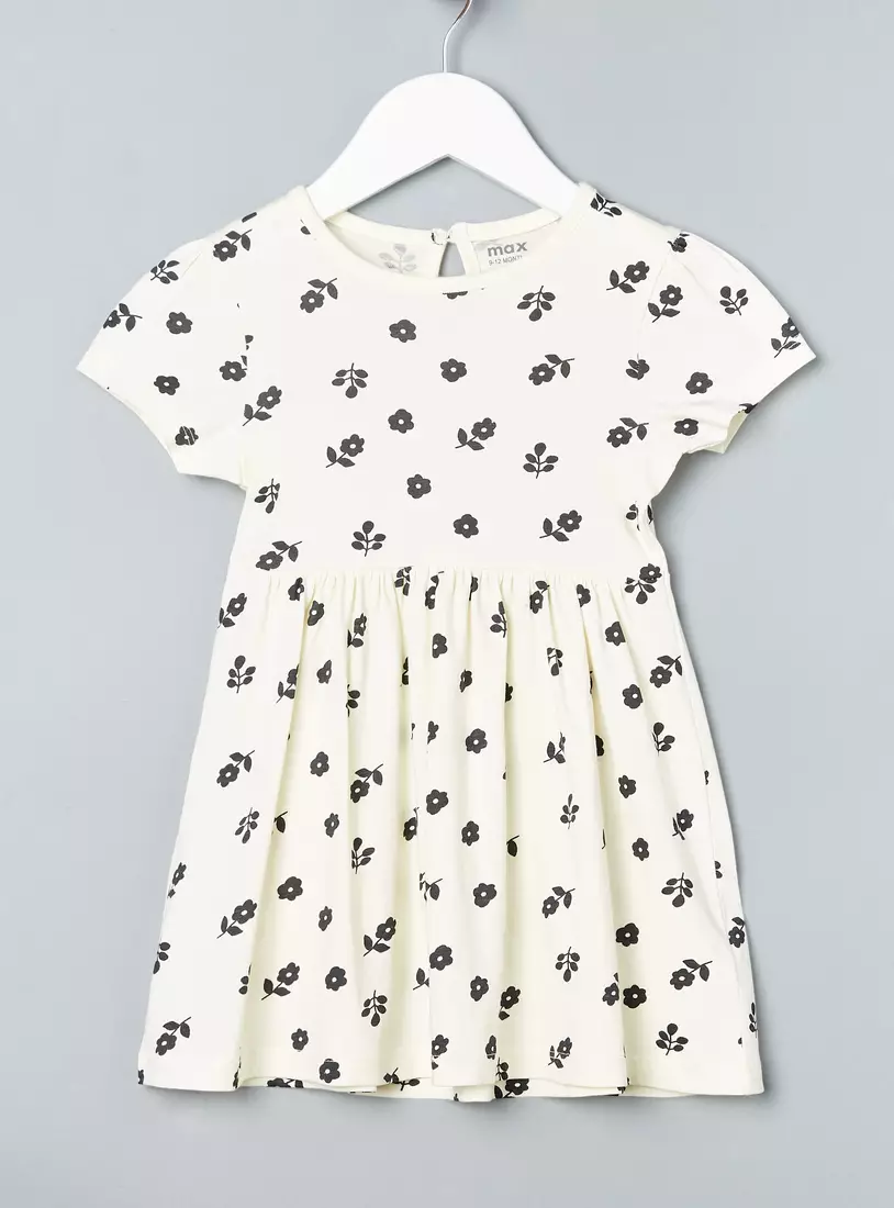 Pack of 2 - Floral Print Cotton Dress-2