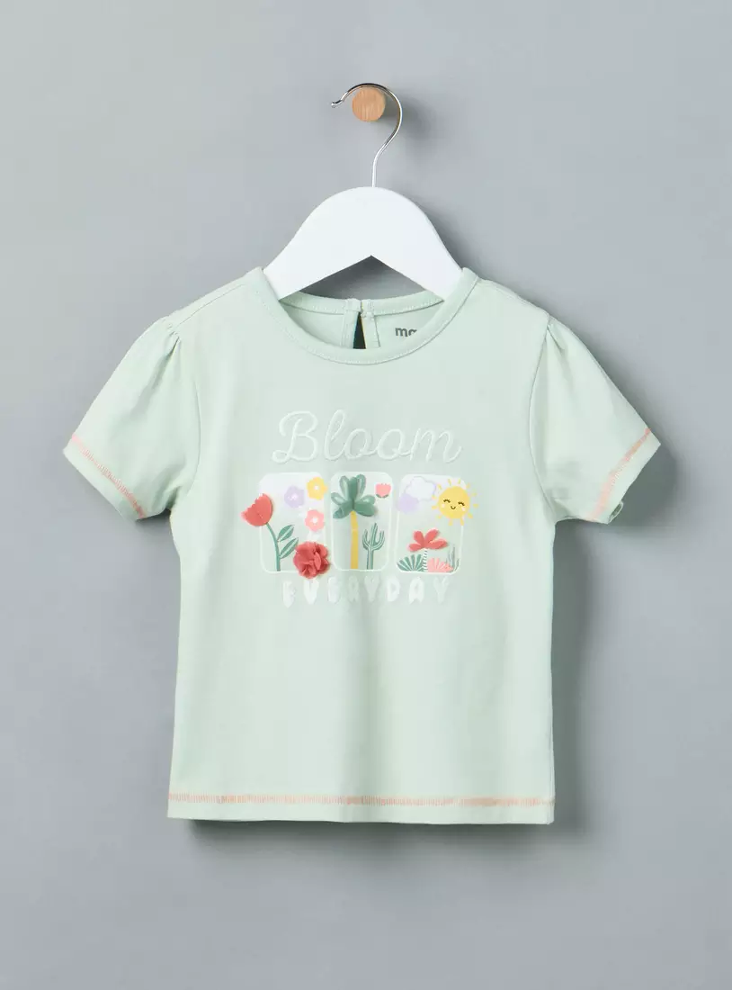 Pack of 2 - Floral Print T-shirt-3