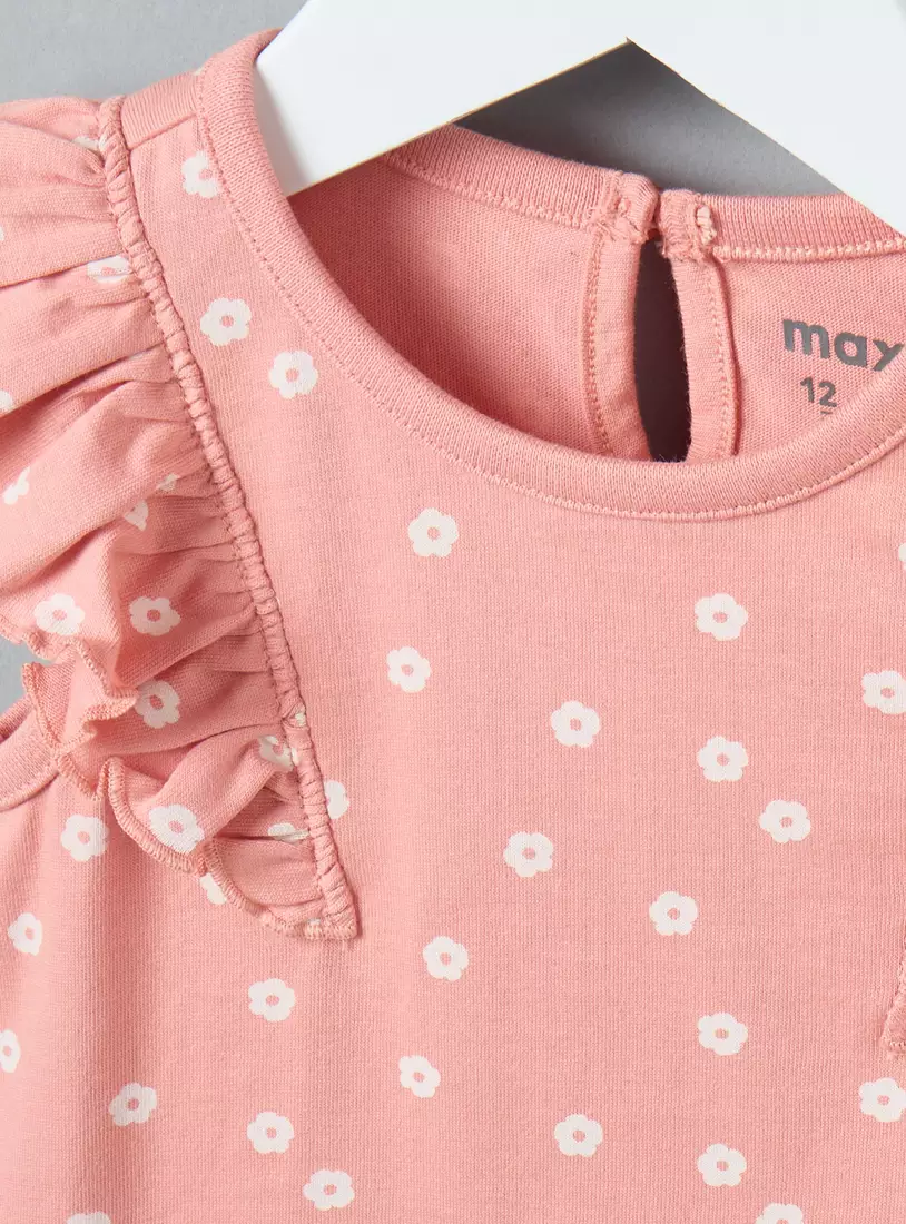 Pack of 2 - Floral Print T-shirt-4