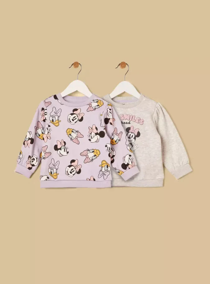 Pack of 2 - Minnie Mouse Print Sweatshirt-1