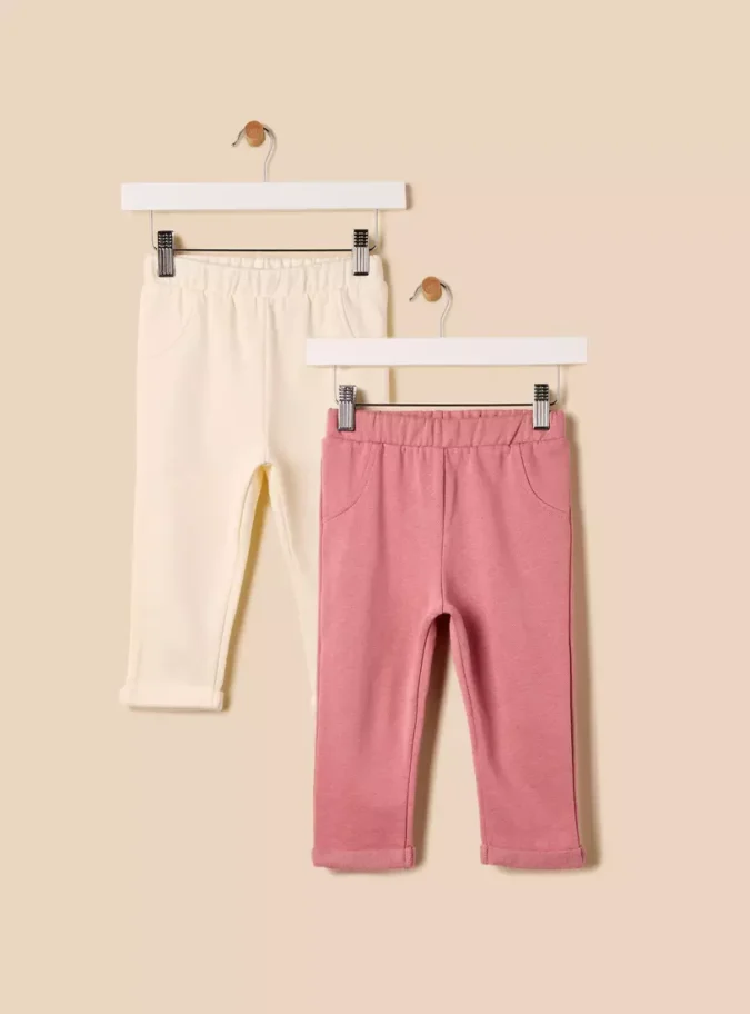 Pack of 2 - Plain Leggings-1