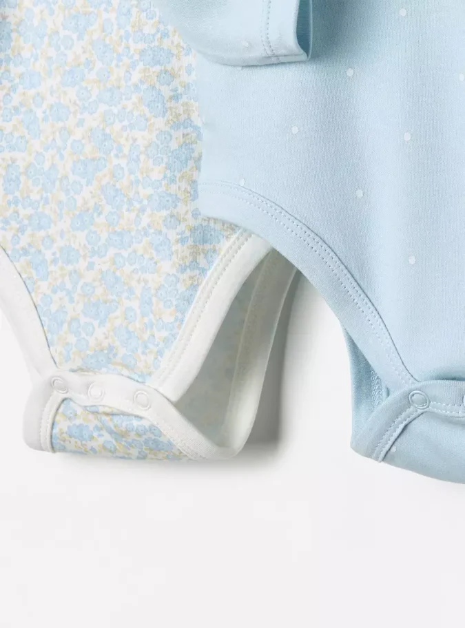 Pack of 2 - Printed Bodysuit-4