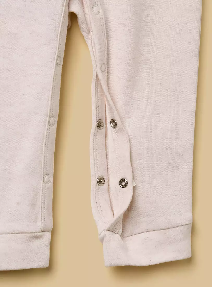 Pack of 2 - Printed Cotton Sleepsuit-4