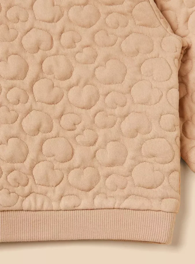 Pack of 2 - Quilted Collared Sweatshirt-4