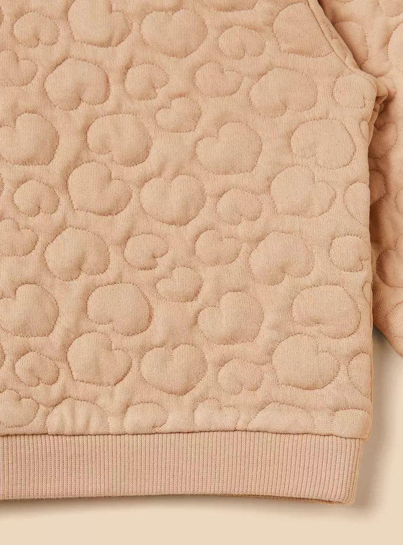 Pack of 2 - Quilted Collared Sweatshirt-4