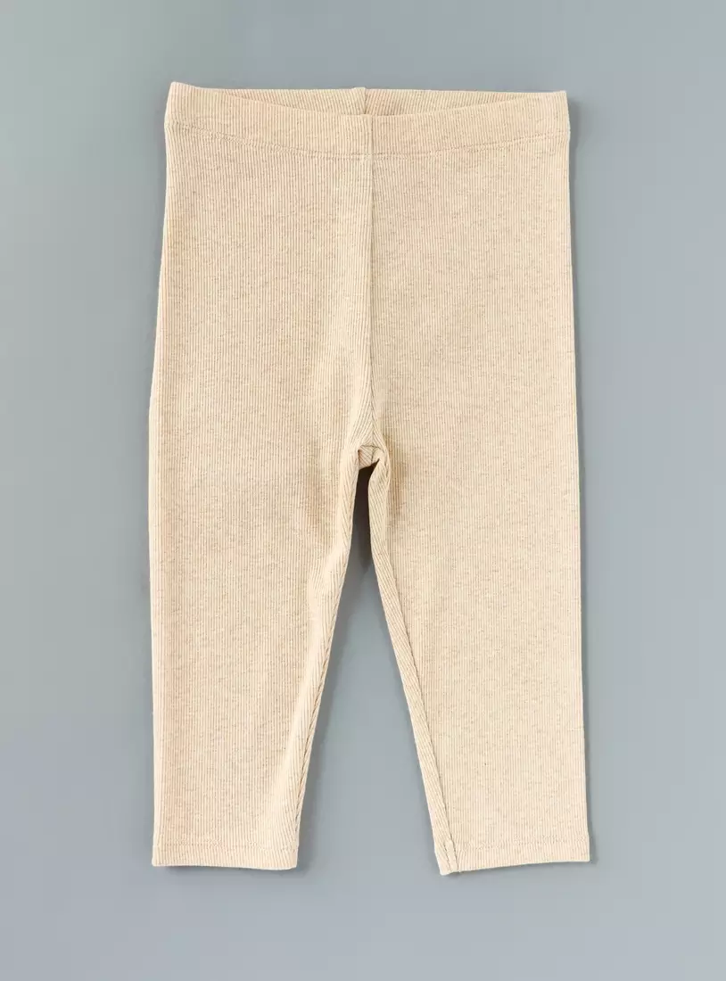 Pack of 2 - Ribbed Leggings-2