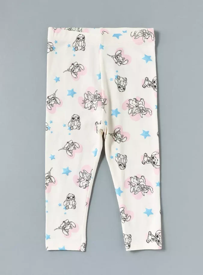 Pack of 2 - Stitch Print Leggings-2