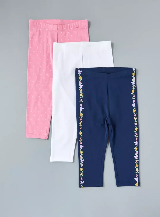 Pack of 3 - Assorted Leggings-1