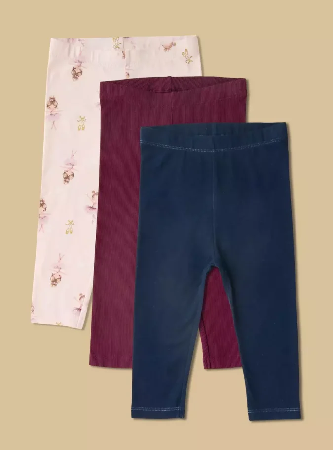 Pack of 3 - Assorted Leggings-1